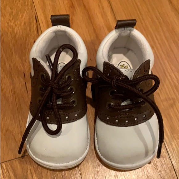 angel baby saddle shoes